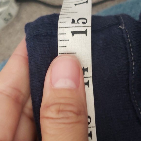 Monrow classics cropped blue joggers small - Picture 6 of 6